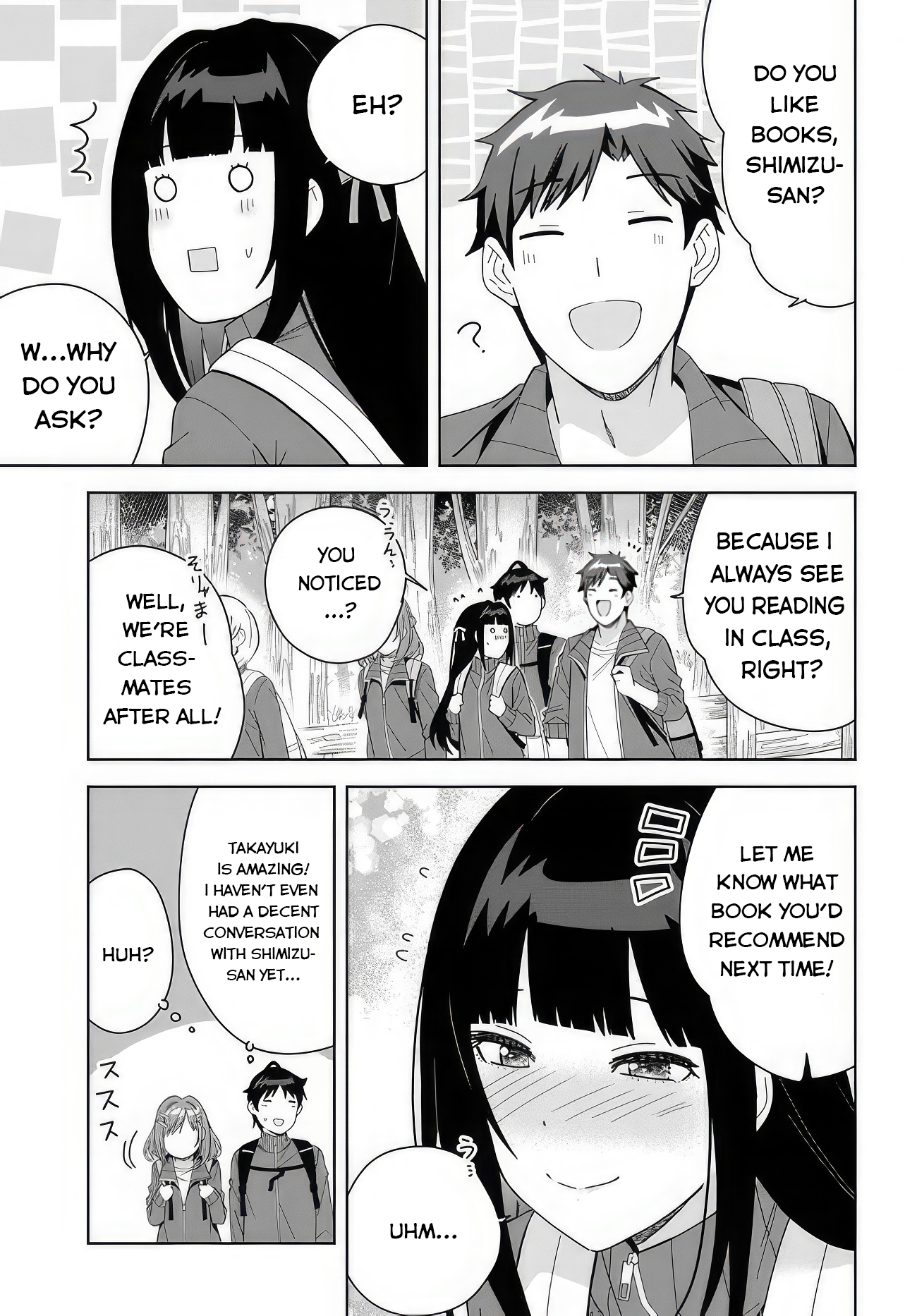 Classmate no Moto Idol ga, Tonikaku Kyodou Fushin nandesu. Let's go on a field trip 第13页