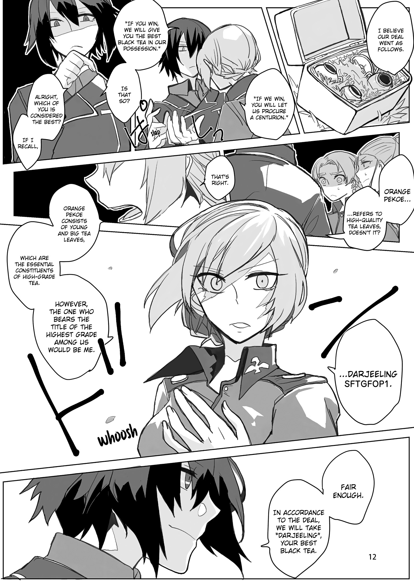 Girls und Panzer - Somewhat Like Darjeeling Rules of Underground Senshado 第4页