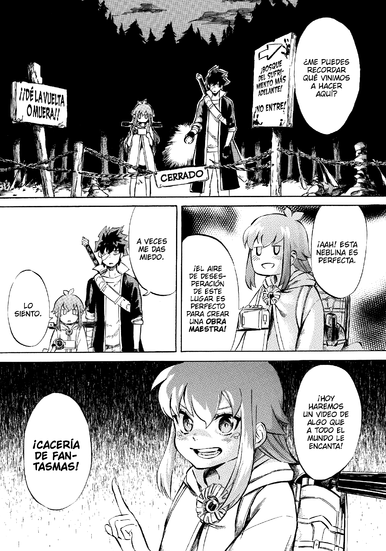 Haishin Yuusha ¡Cacería de fantasmas en el bosque embrujado! 第7页