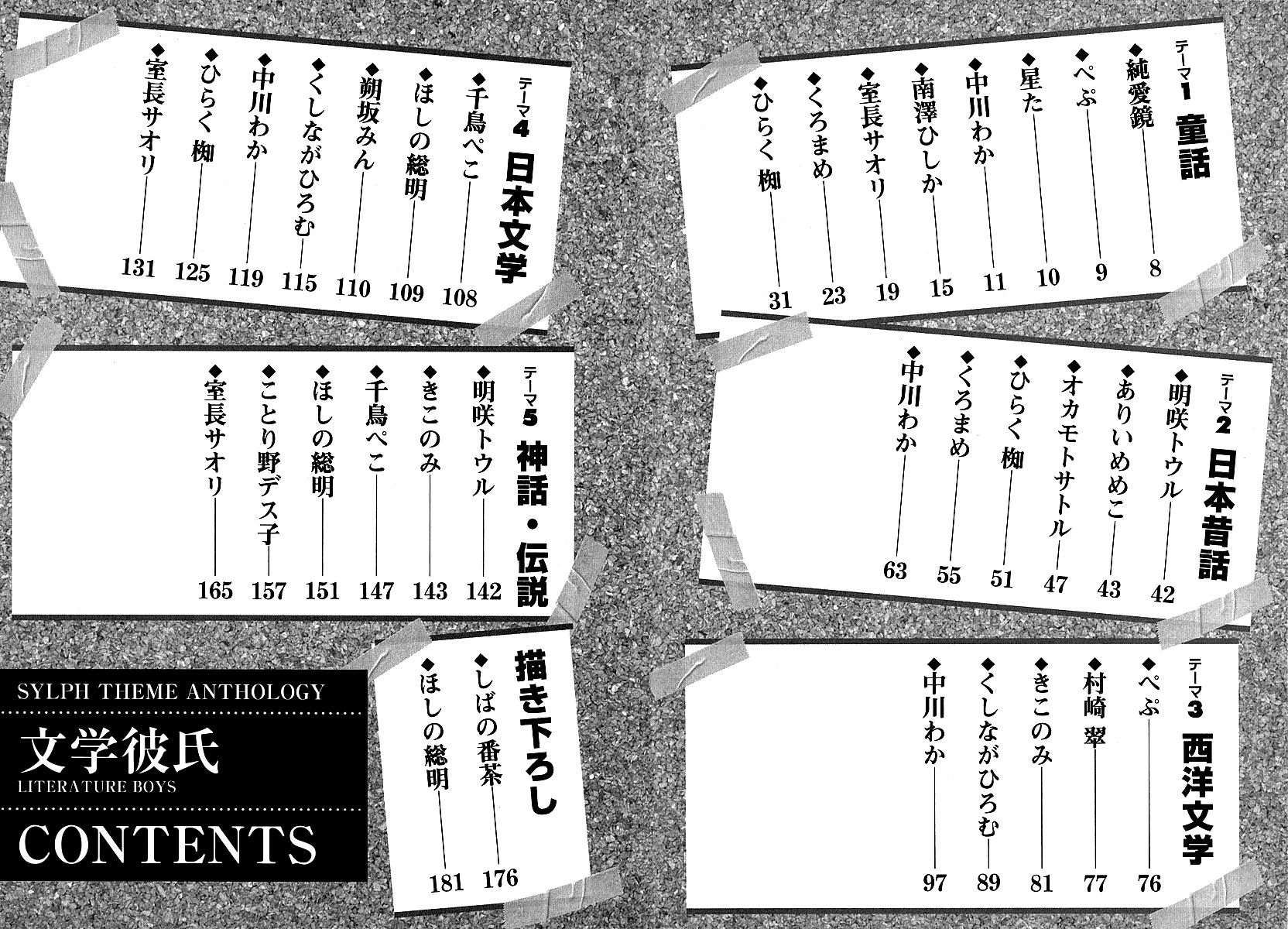 Sylph Theme Anthology: Literature Boys Parte 1: Fiabe 第6页