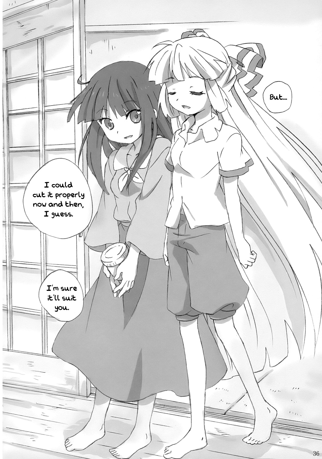 Touhou - Eien Shoujo. (Doujinshi) Oneshot 第35页