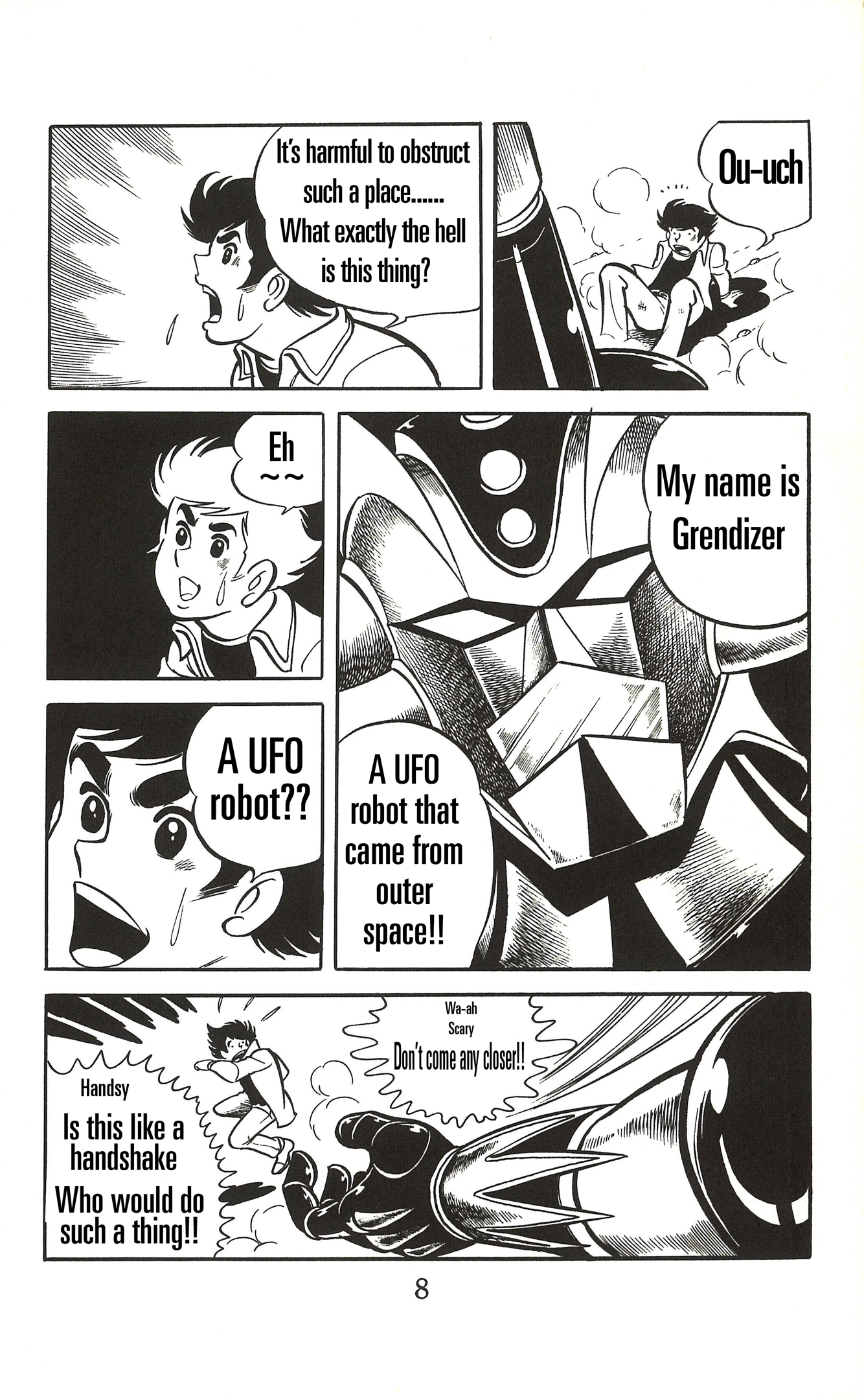 UFO Robo Grendizer (Imamichi Eiji) 第8页