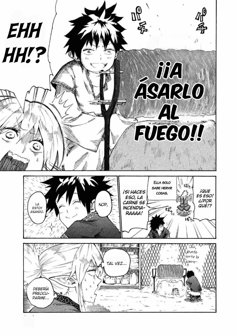 Mazumeshi Elf to Yuuboku gurashi Vol. 1 Ch. 2 第28页