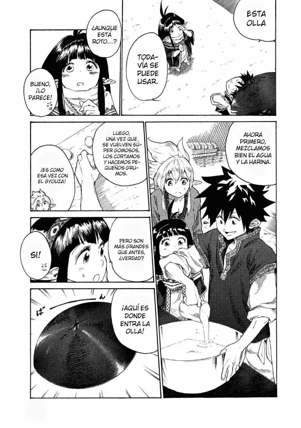Mazumeshi Elf to Yuuboku gurashi Vol. 1 Ch. 2 第34页