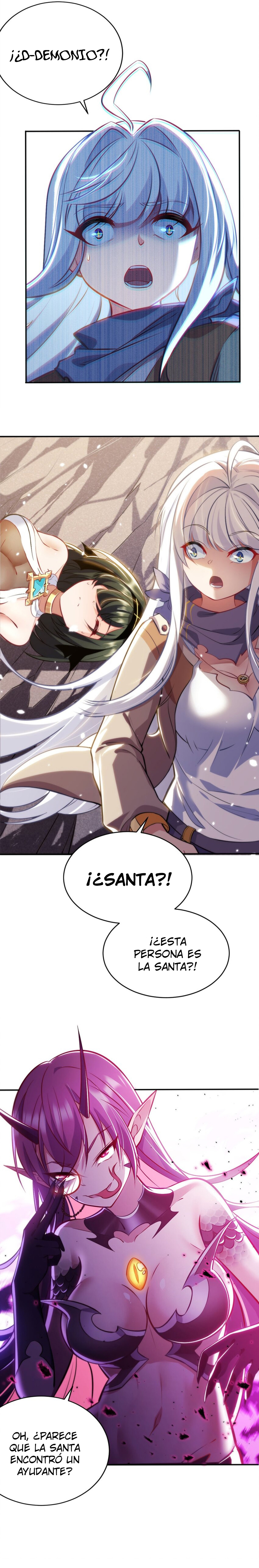 Forced to Be an Invincible Saintess El poder de la Santa 第4页