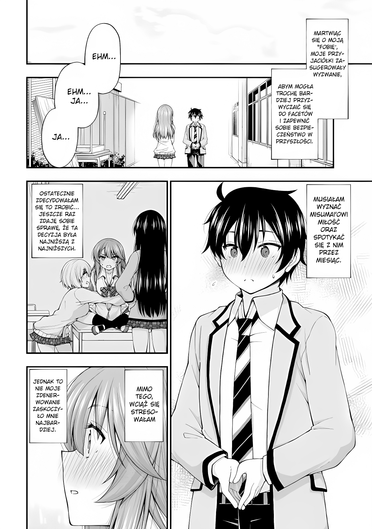 Inkya no Boku ni Batsu Game de Kokuhaku Shitekita Hazu no Gyaru ga, Dou Mitemo Boku ni Betabore desu O czym myślała Nanami...? 第4页