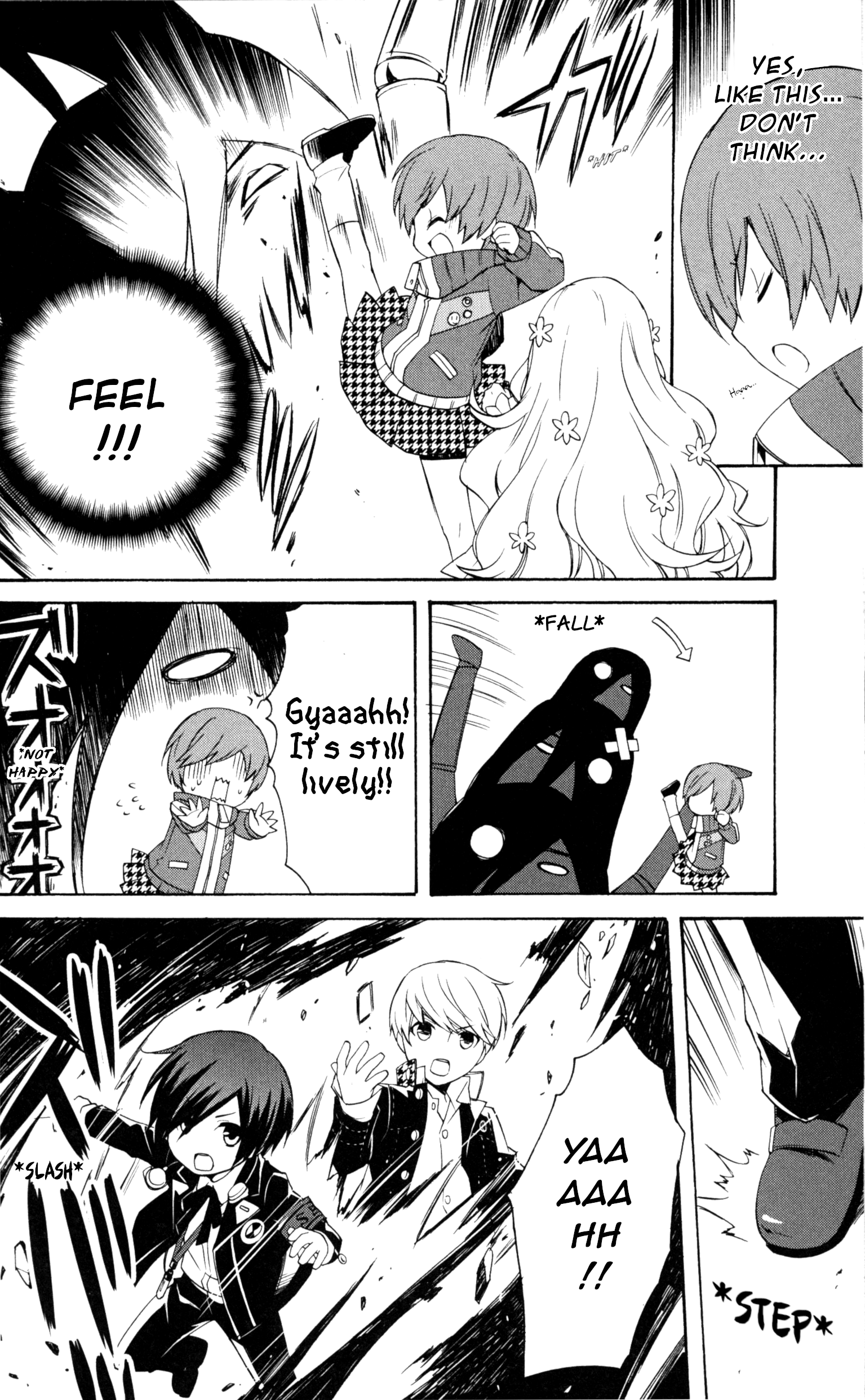Persona Q Comic Anthology Let's defeat the ghost (Artist: Hayase Reku) 第10页