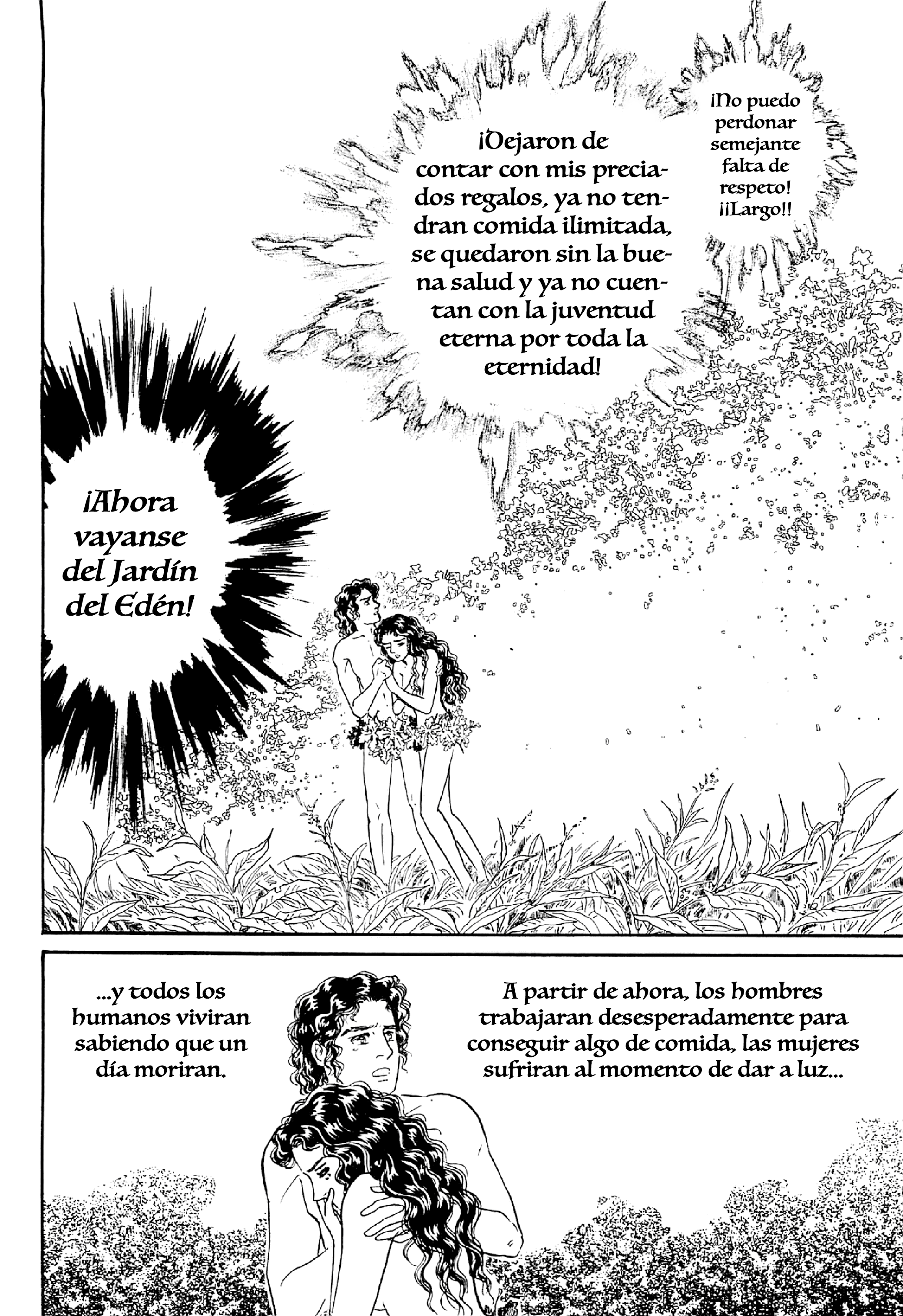 Manga Old Testament El Pecado Original de Adam y Eva. 第6页