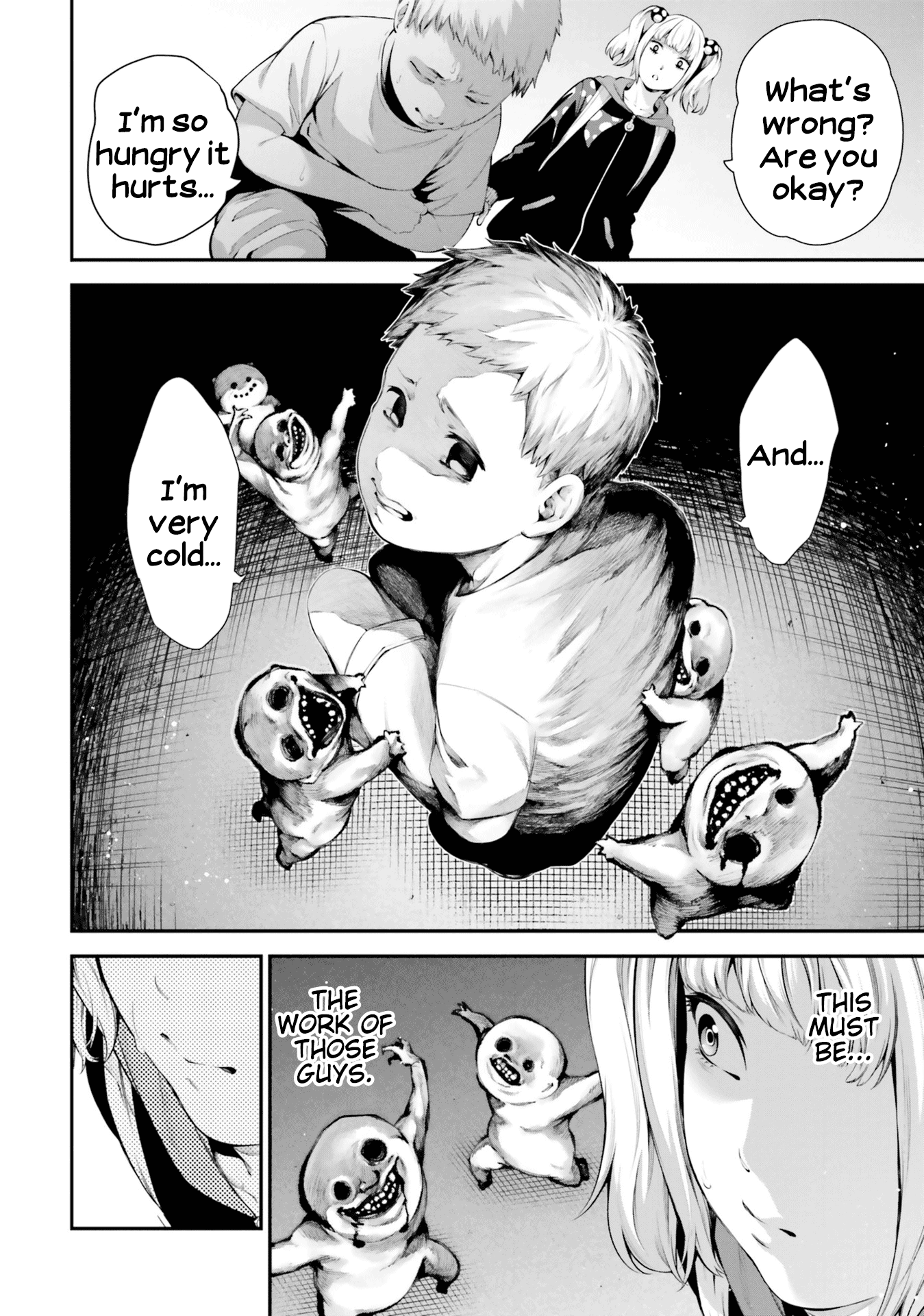 Mieruko-chan Koushiki Anthology Comic Yuria's Sunset Patrol (Kageyama Shuu) 第4页