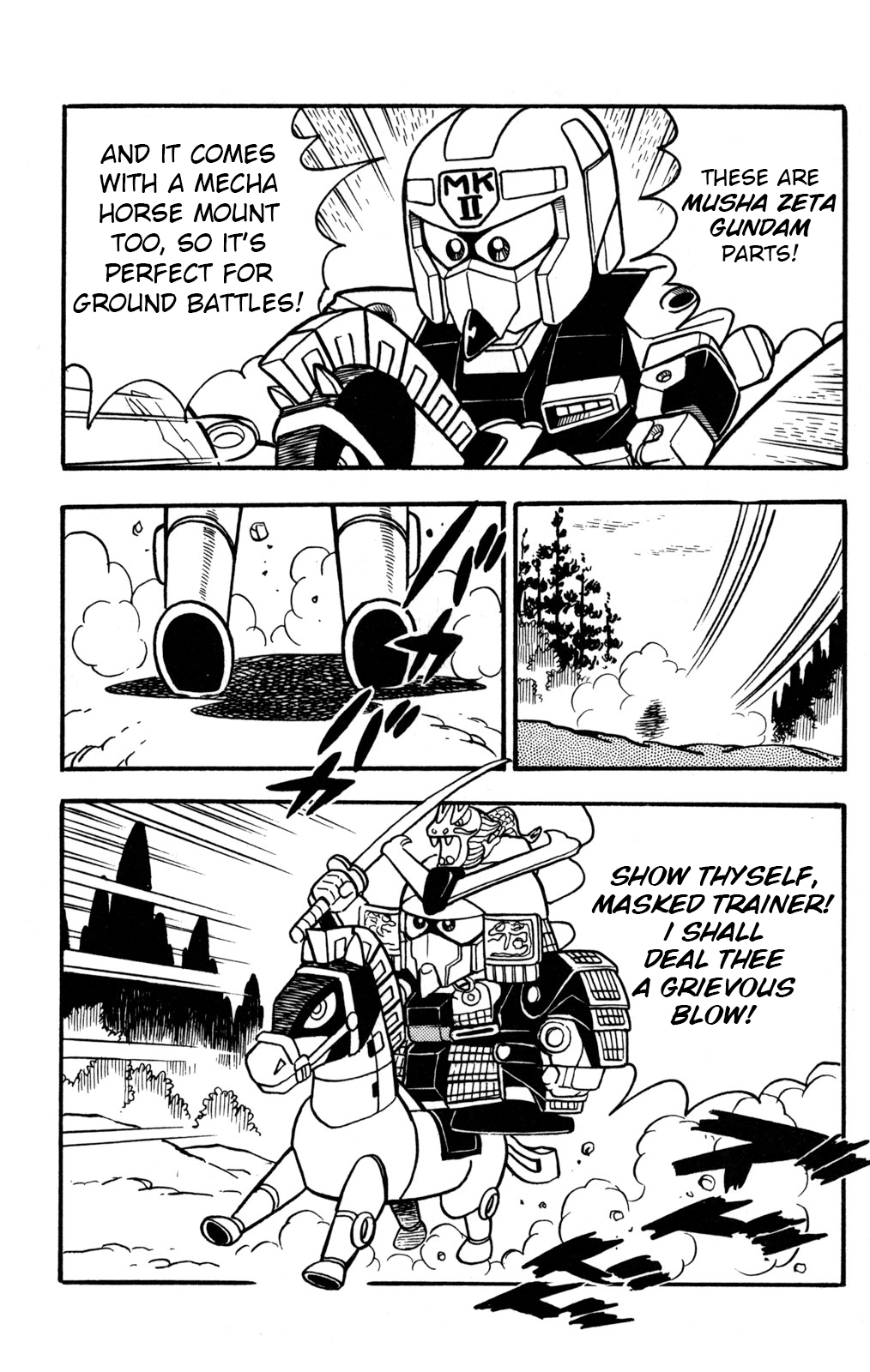 Hyper Warrior Gundam Boy Showdown! Musha Gundam vs Full Armour Zeta Gundam 第24页
