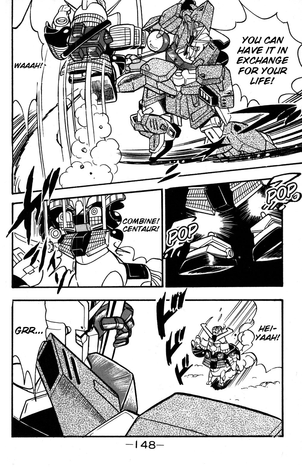 Hyper Warrior Gundam Boy Showdown! Musha Gundam vs Full Armour Zeta Gundam 第27页