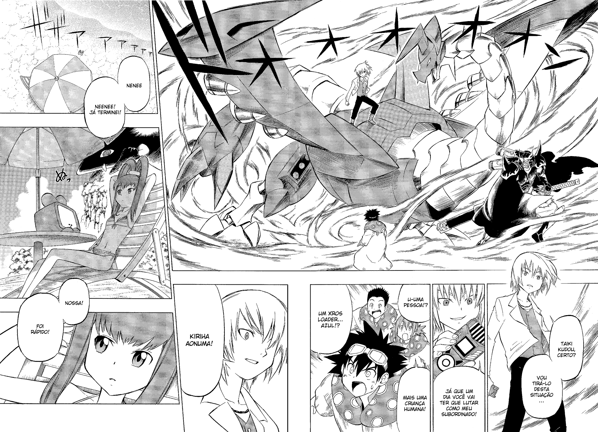Digimon Xros Wars Xros Girls!! A bela misteriosa, Nene!! 第30页