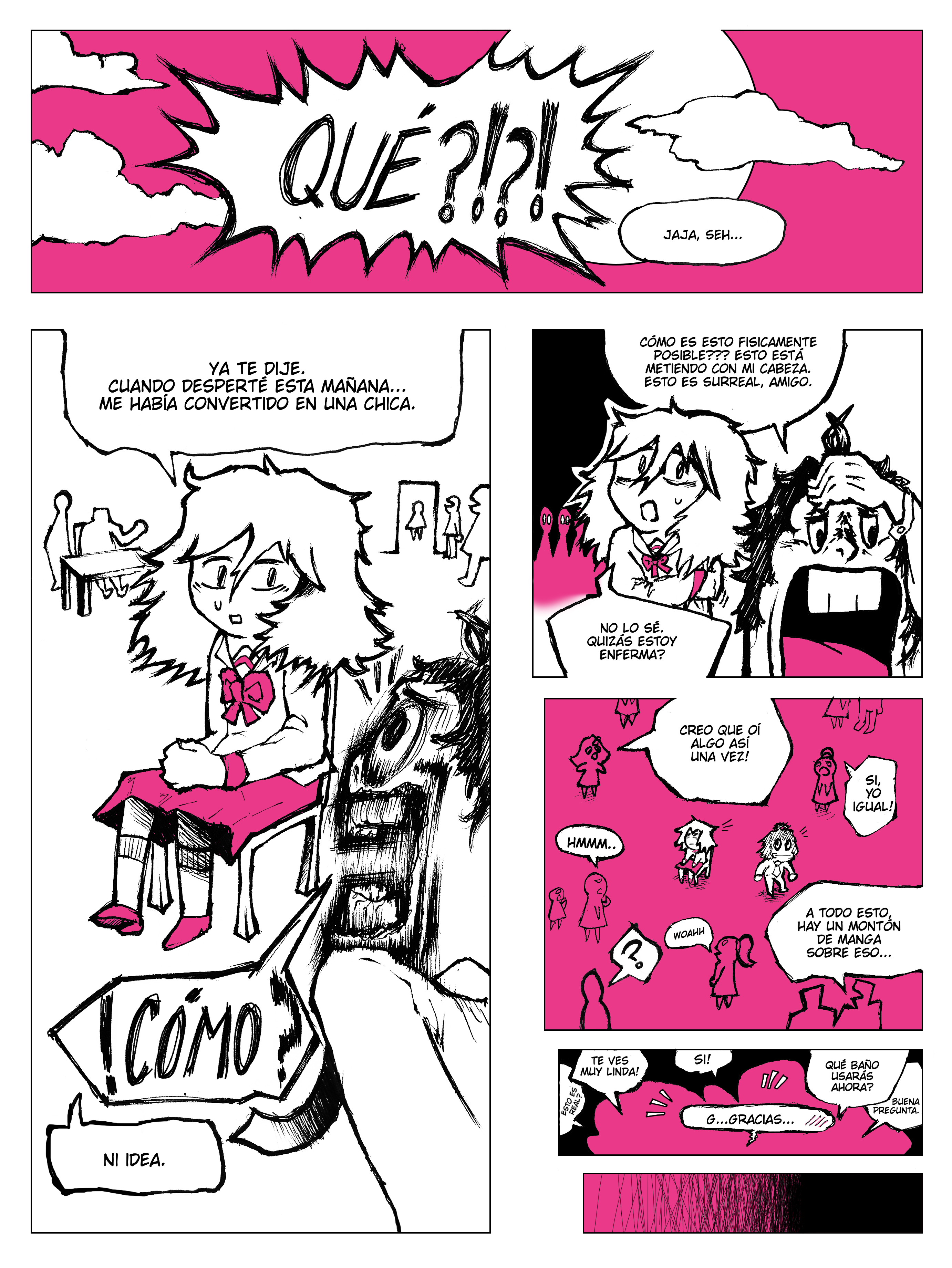 You Woke up as a Girl This Morning!? Paso 1 第2页