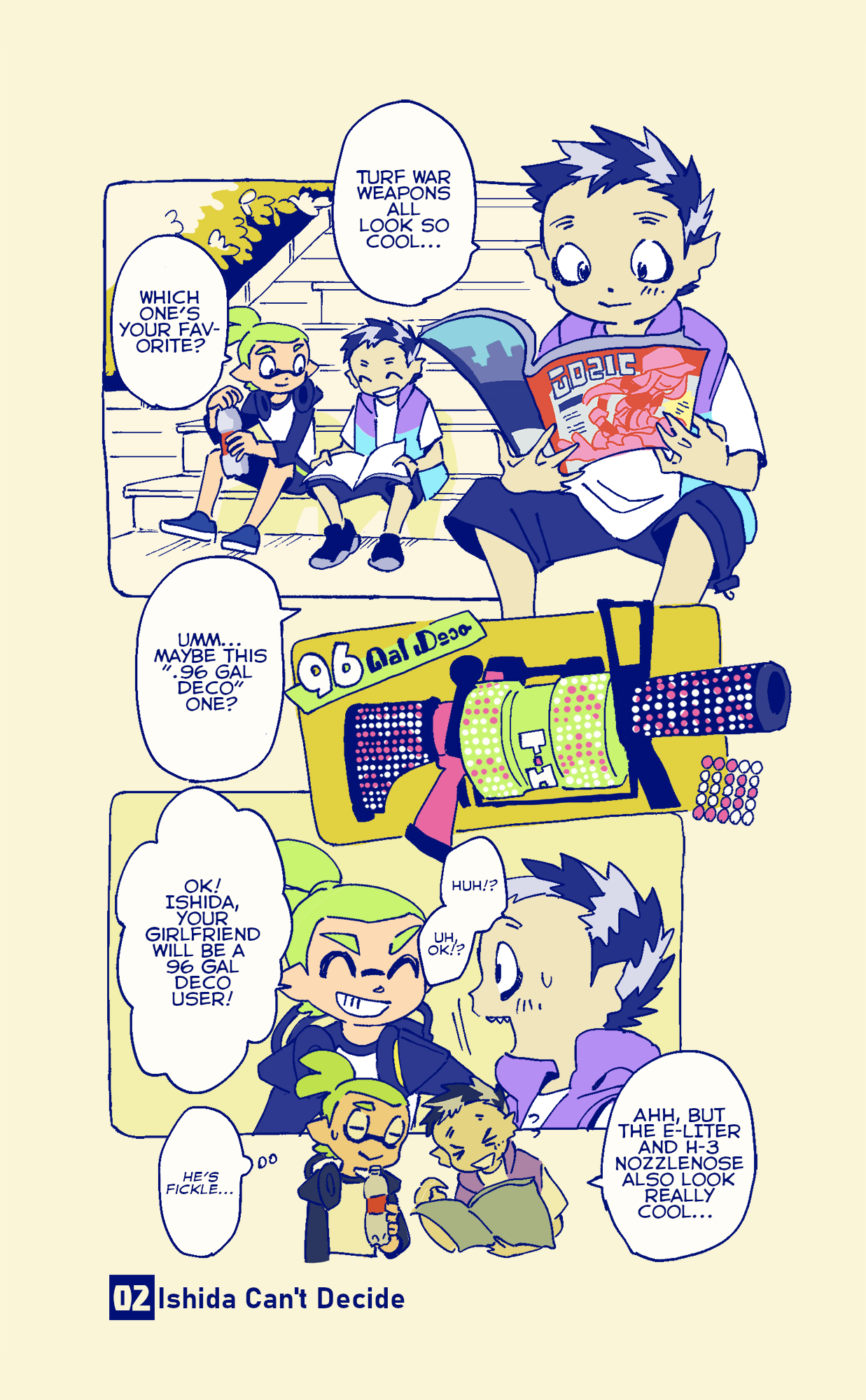 Sorobochi's Splatoon Extras Ishida Wants a Girlfriend 第3页