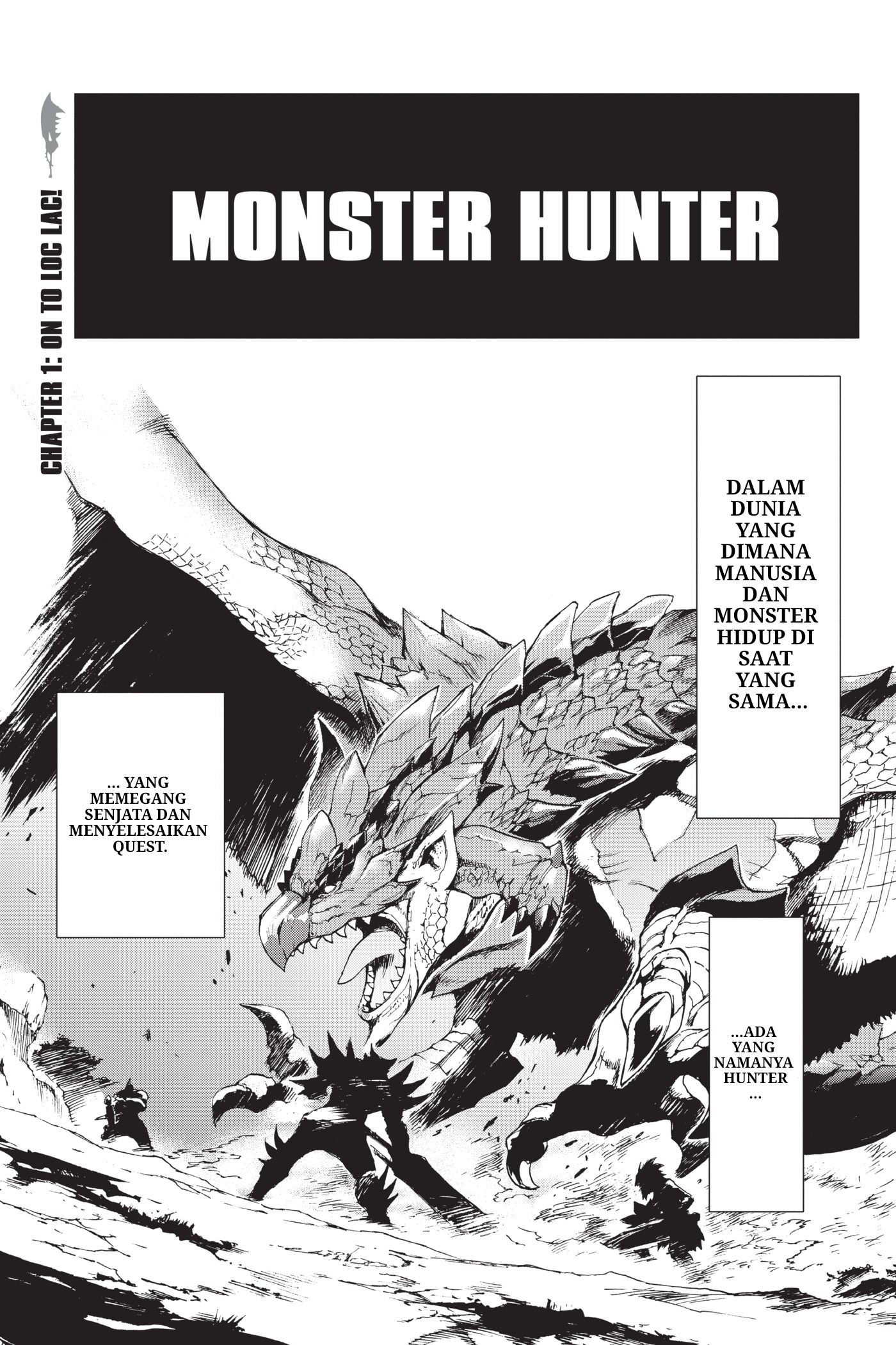 Monster Hunter: Flash Hunter CH 2 : Menuju Loc Lac 第1页
