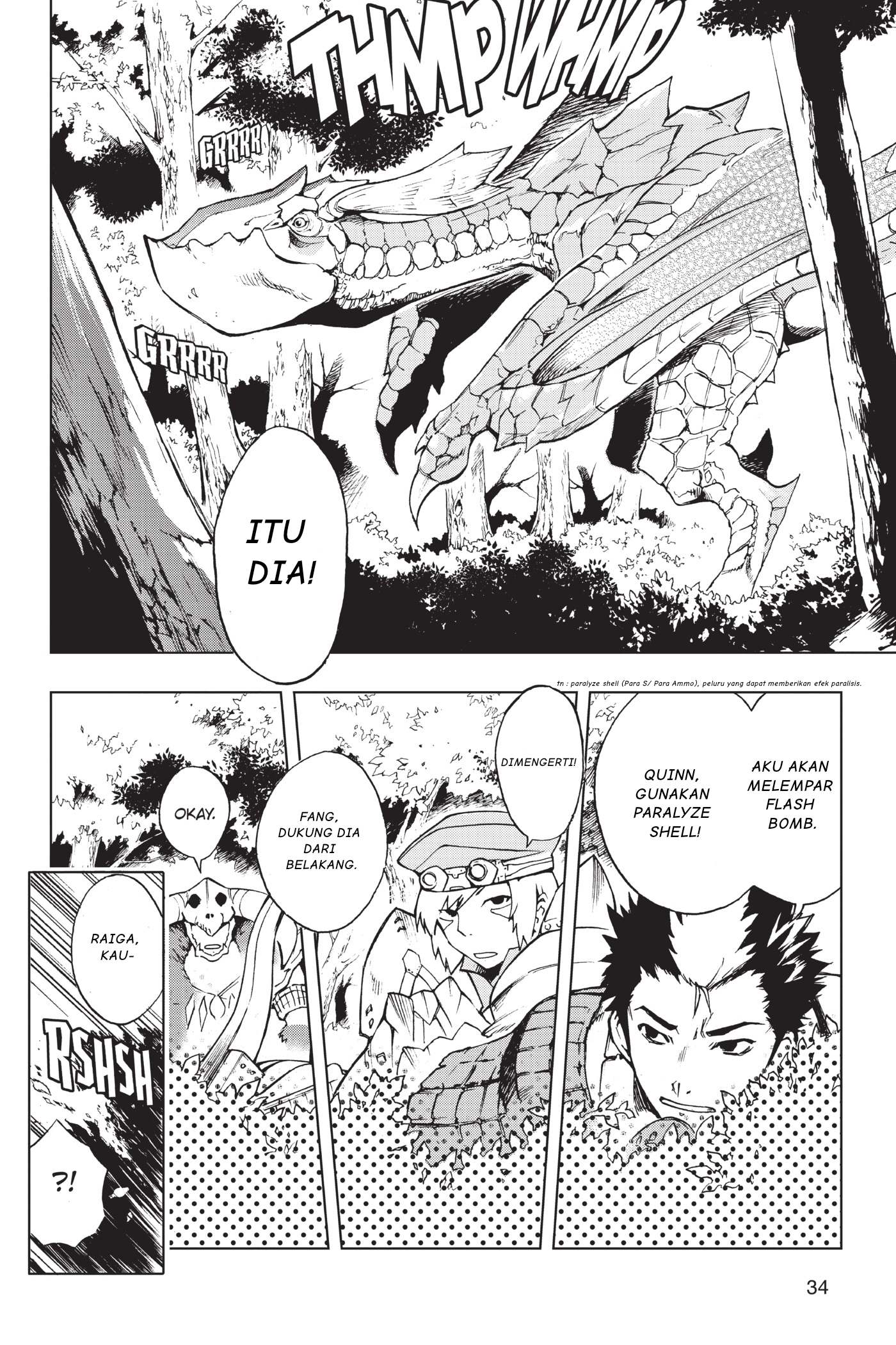 Monster Hunter: Flash Hunter CH 2 : Menuju Loc Lac 第4页