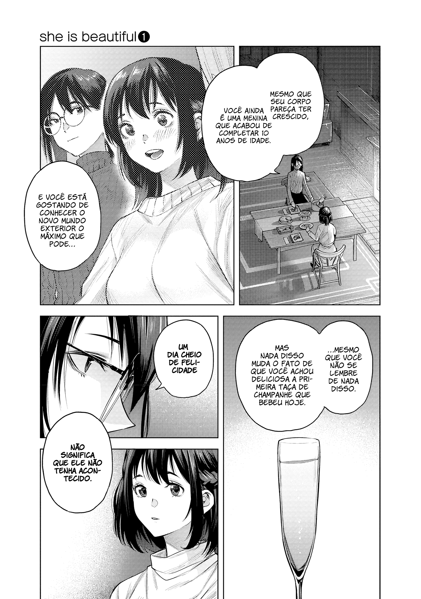 she is beautiful Envelhecida como a água 第38页