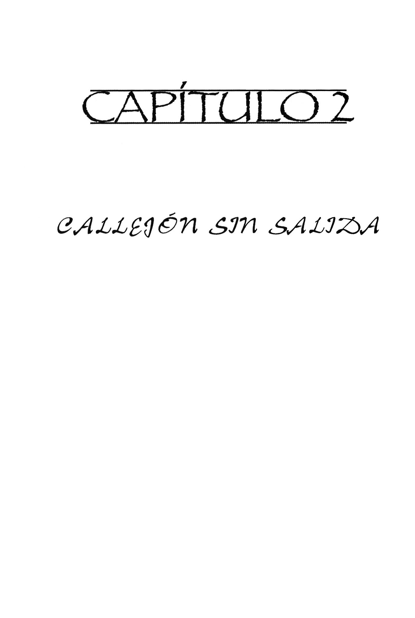 Ode to Kirihito Callejón sin salida 第1页
