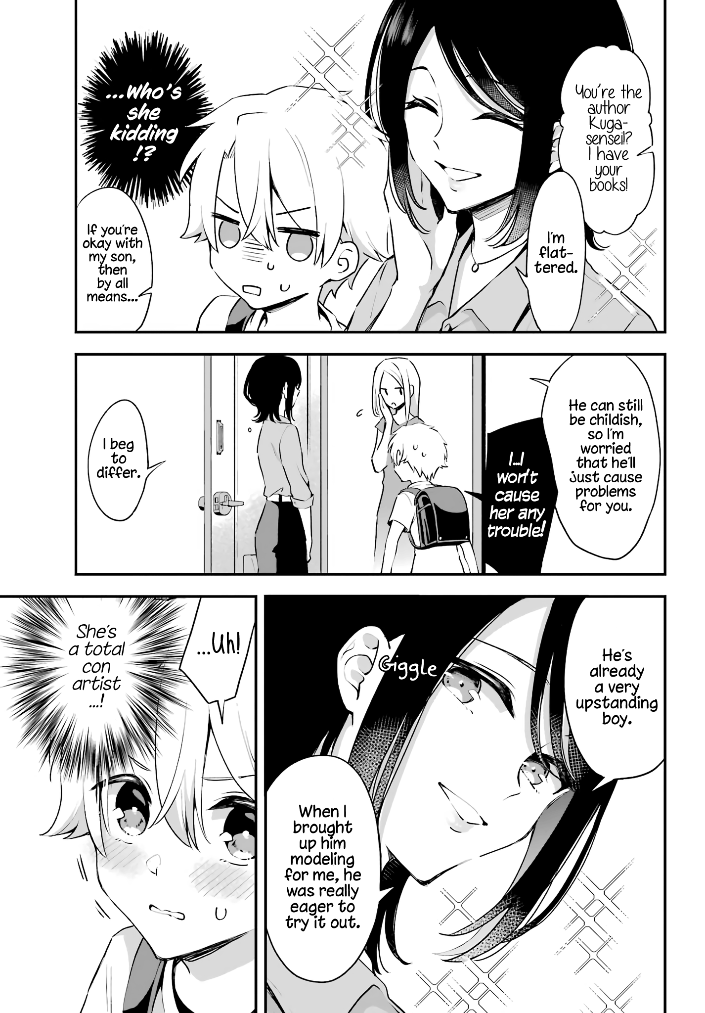 Novels, a Boy, and a Sailor Uniform Oneshot 第9页