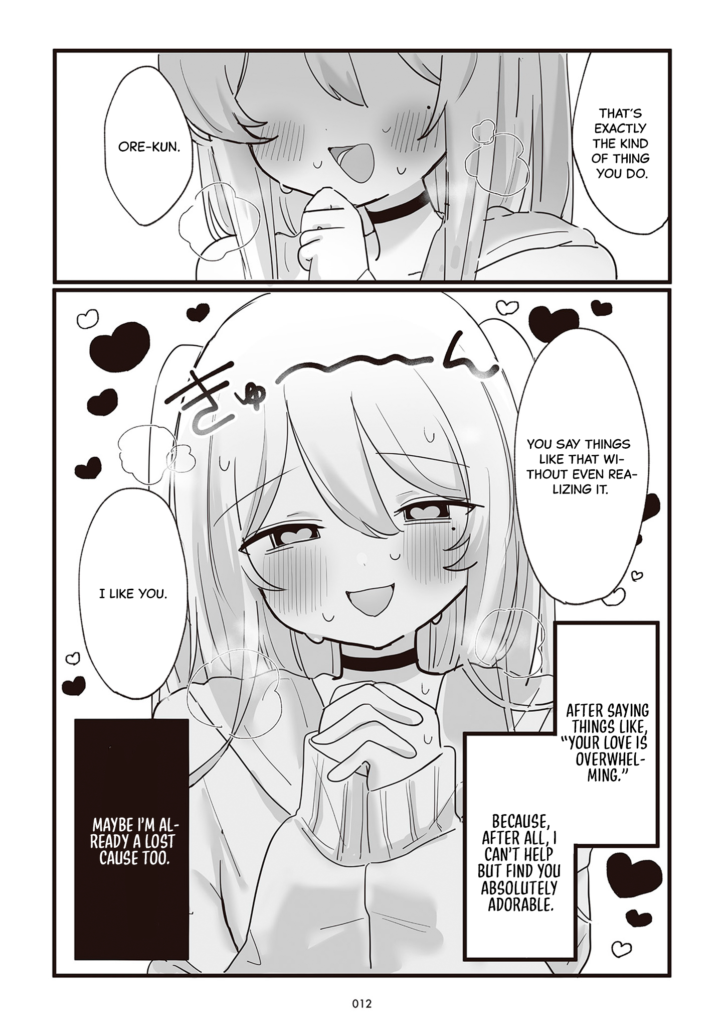Kimi e no Shitsudo 100 Paasento Menhera girls are adorable 第4页