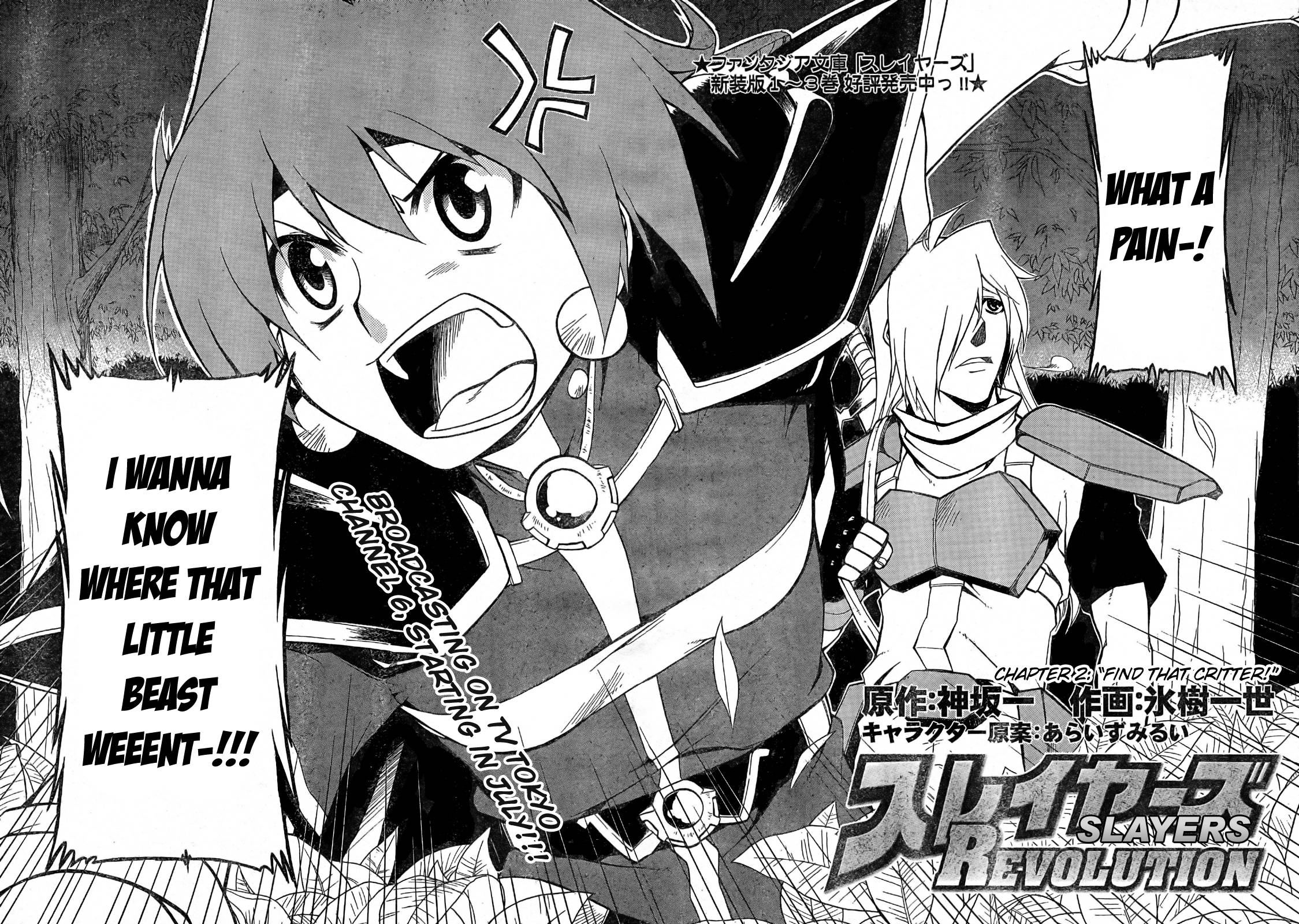 Slayers REVOLUTION Find That Critter! 第3页