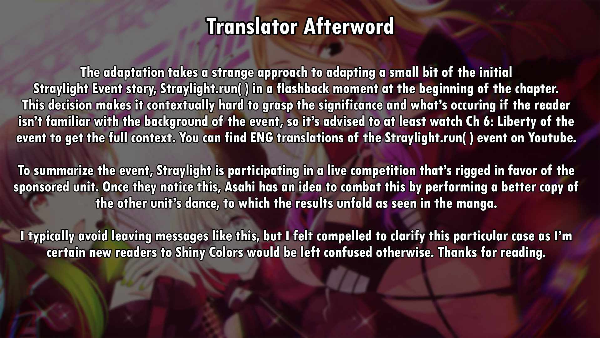 THE iDOLM@STER: Shiny Colors - Coherent Light Straylight (Part 2) 第18页