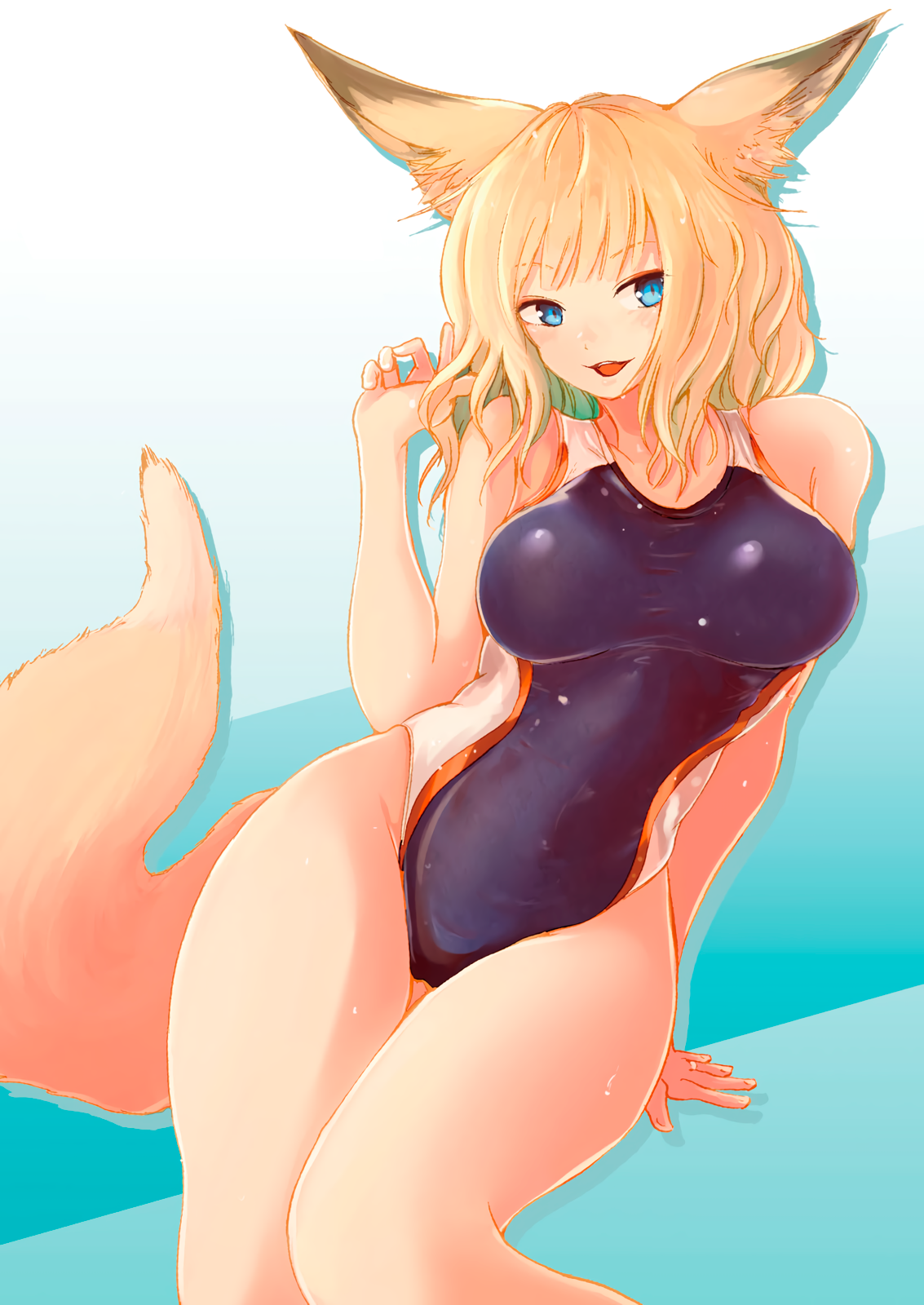 Kitsune no Oyome-chan Когда я со своей женой-лисичкой на свидание ходил 第3页