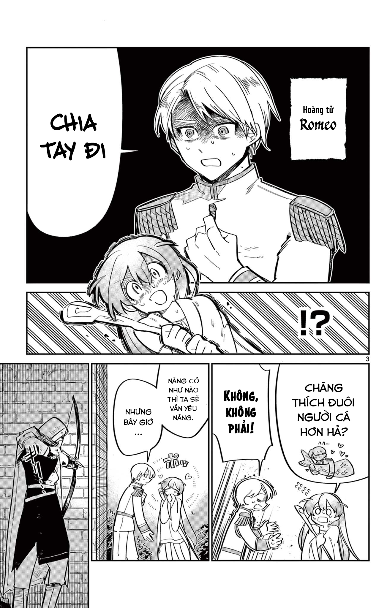 Ningyo-hime wa Akiramenai Oneshot 第3页