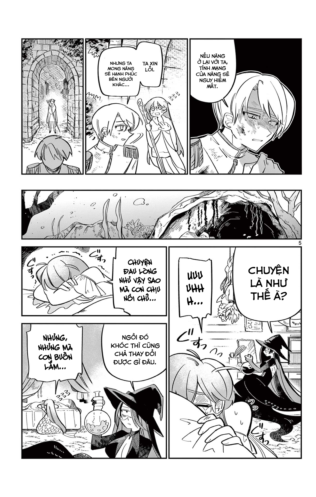 Ningyo-hime wa Akiramenai Oneshot 第5页