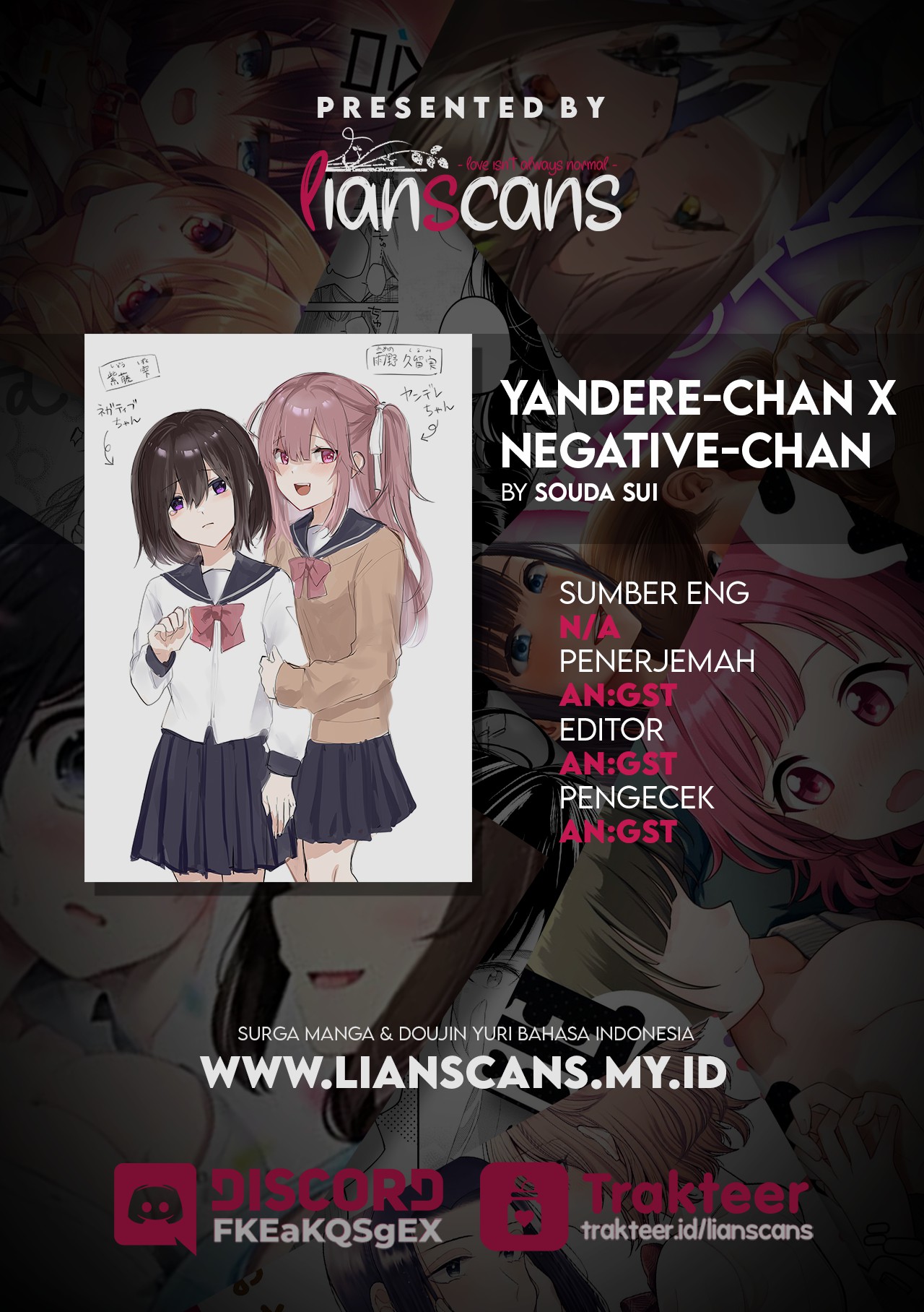 Yandere-chan x Negative-chan Ch. 3 第2页