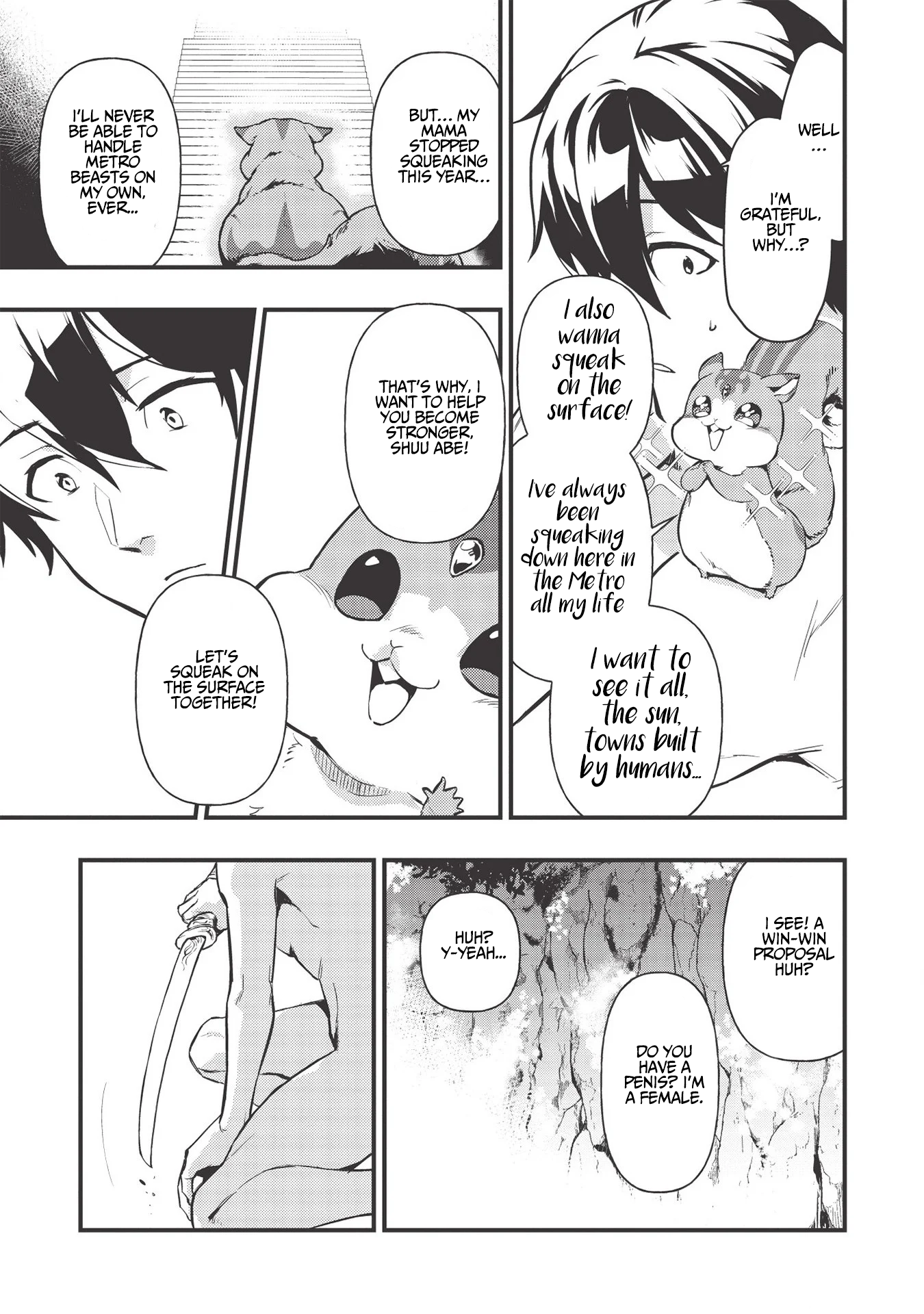 Meikyuu Metro ~Mezametara Saikyoushoku Datta node Shima Risu wo Tsurete Shinsekai wo Aruku~ Scene 1 第41页