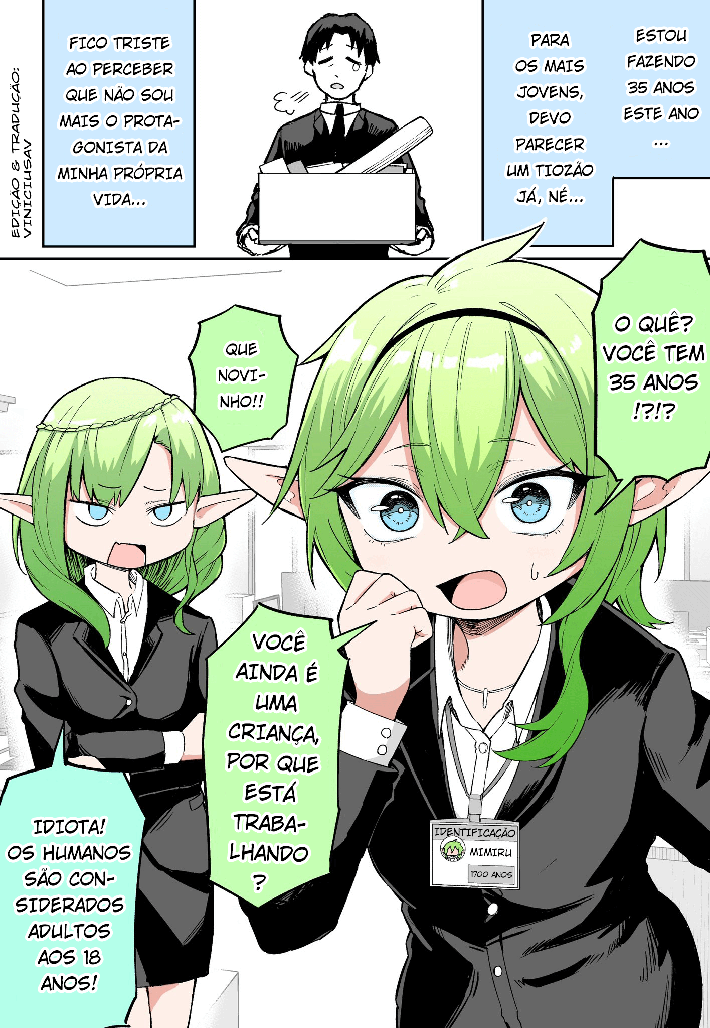 A 35-Year Old Transferred to the Elf Department 第8页