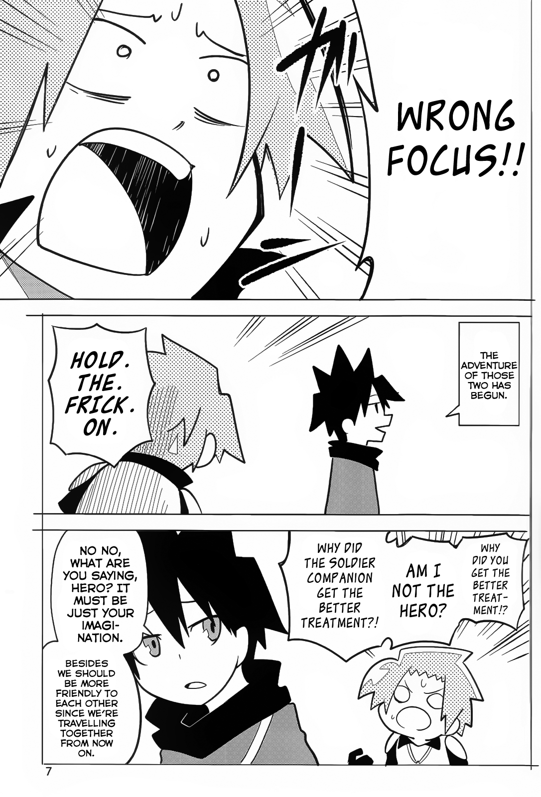 Senyuu. - Super Quest (Doujinshi) 第7页