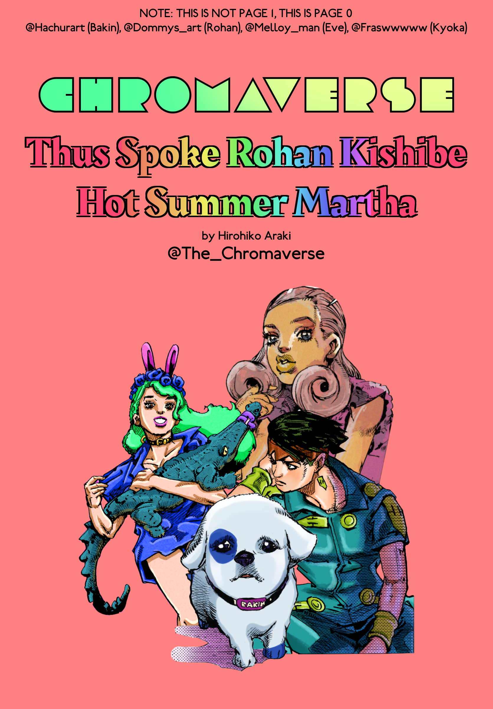 Thus Spoke Rohan Kishibe (Fan-Colored) 第1页