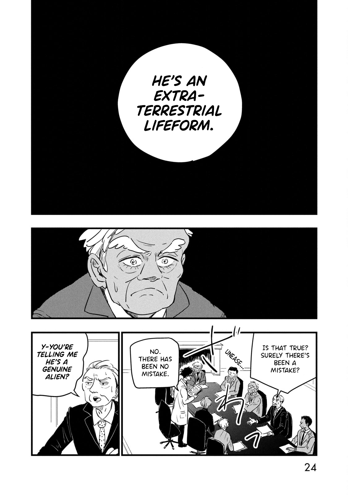 Black Sheep: Choujou Kimitsu Bunsekibu Fine, You're An Alien, I'll Have To Accept It 第21页