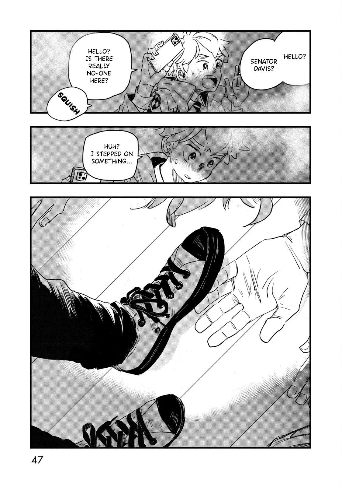 Black Sheep: Choujou Kimitsu Bunsekibu Fine, You're An Alien, I'll Have To Accept It 第43页