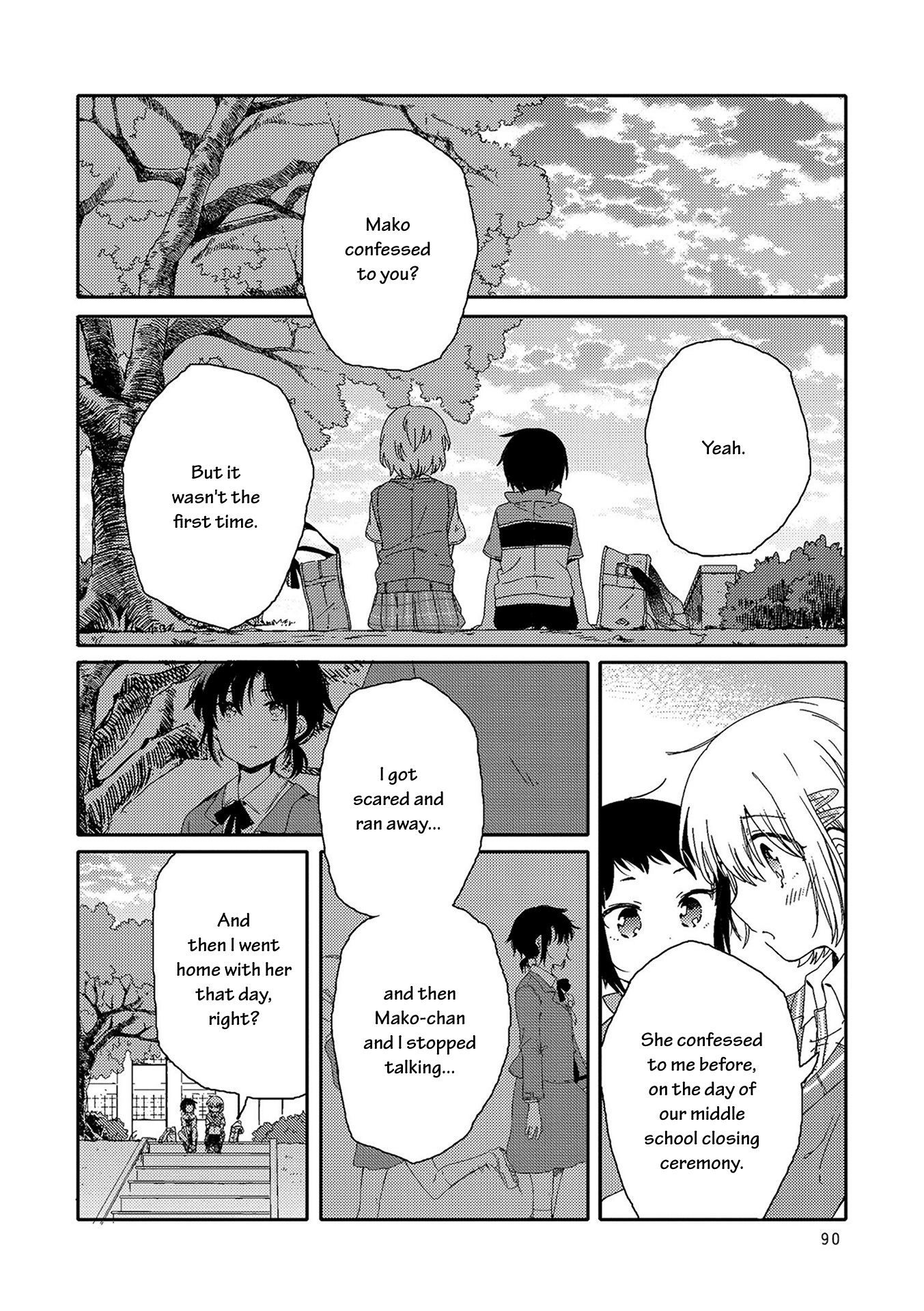 Kindred Spirits on the Roof SIDE A: Another Yuritopia Vol. 1 Ch. 3 第27页