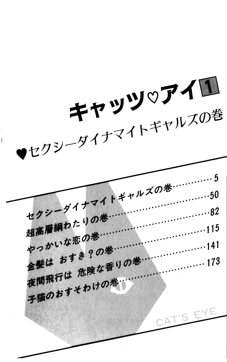 Cat's Eye 第8页
