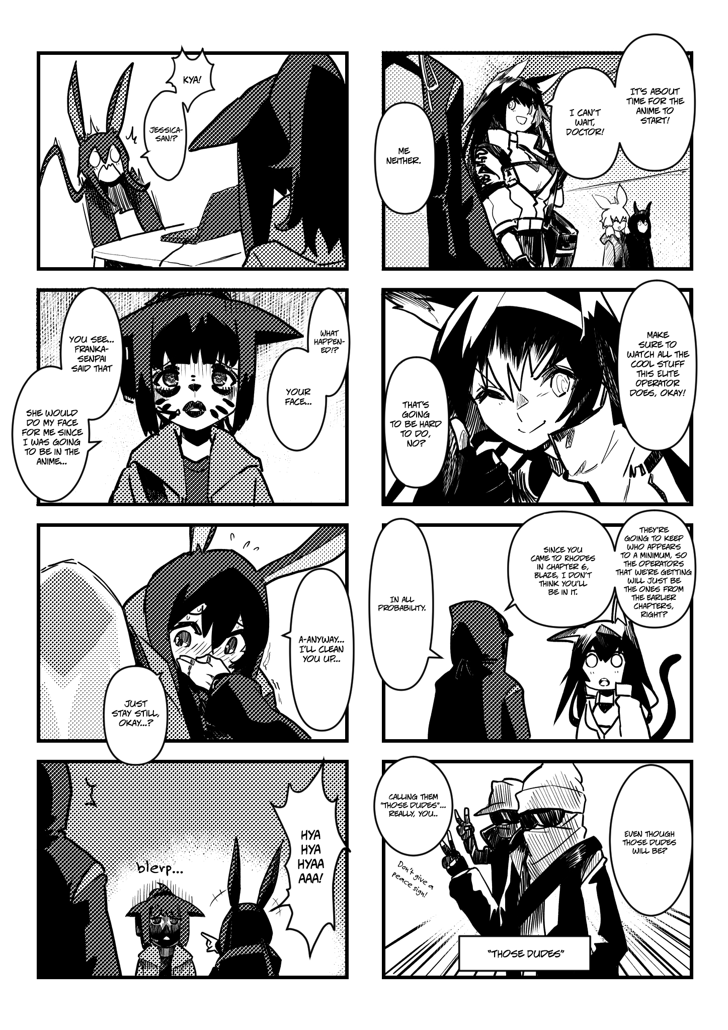 Whimsical Arknights 4koma Theater 第5页