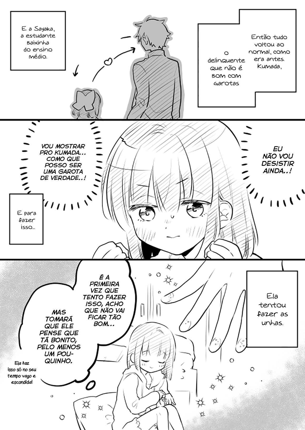 Onna ga Nigate na Yankee to Shoujo no Hanashi Vol. 1 Ch. 5 第3页