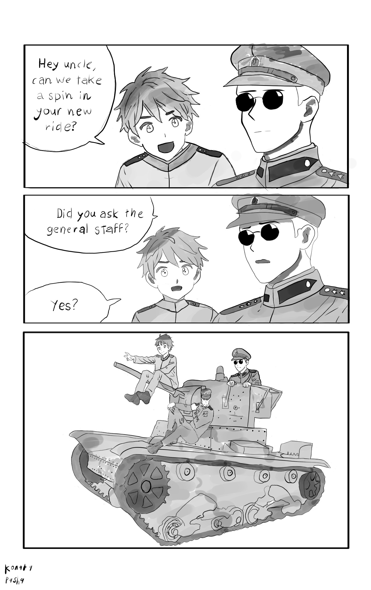 The General, Nephew and the army 第1页