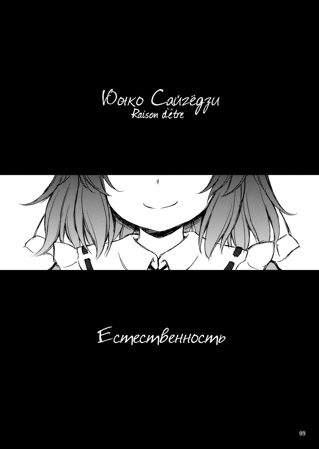 Touhou - raison d'etre (Doujinshi) Сингл 第8页