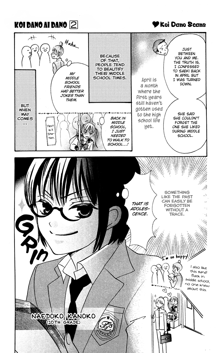 Koi dano Ai dano Vol. 2 Ch. 5 第6页