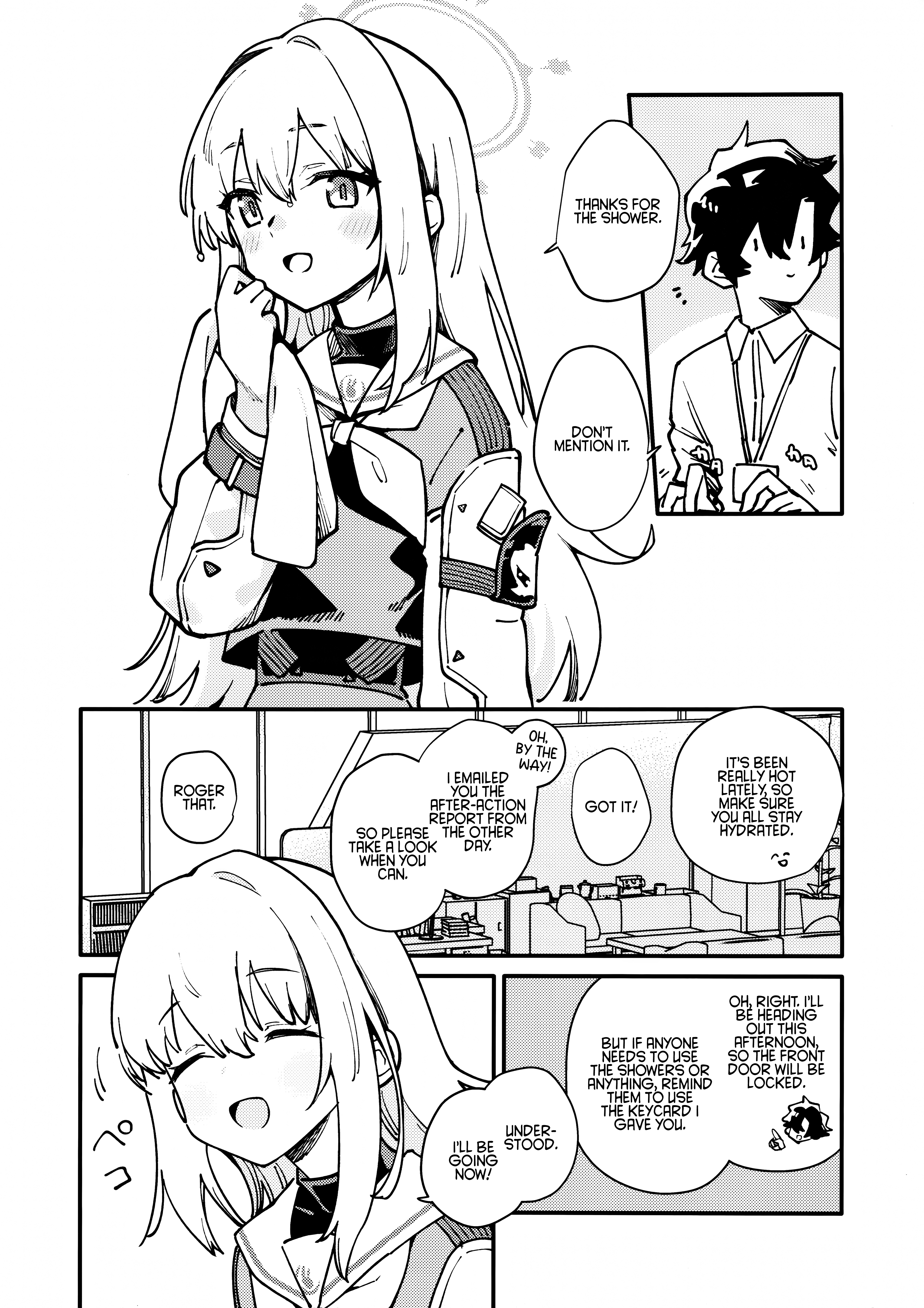 Blue Archive - After School Coffee Break (Doujinshi) 第3页
