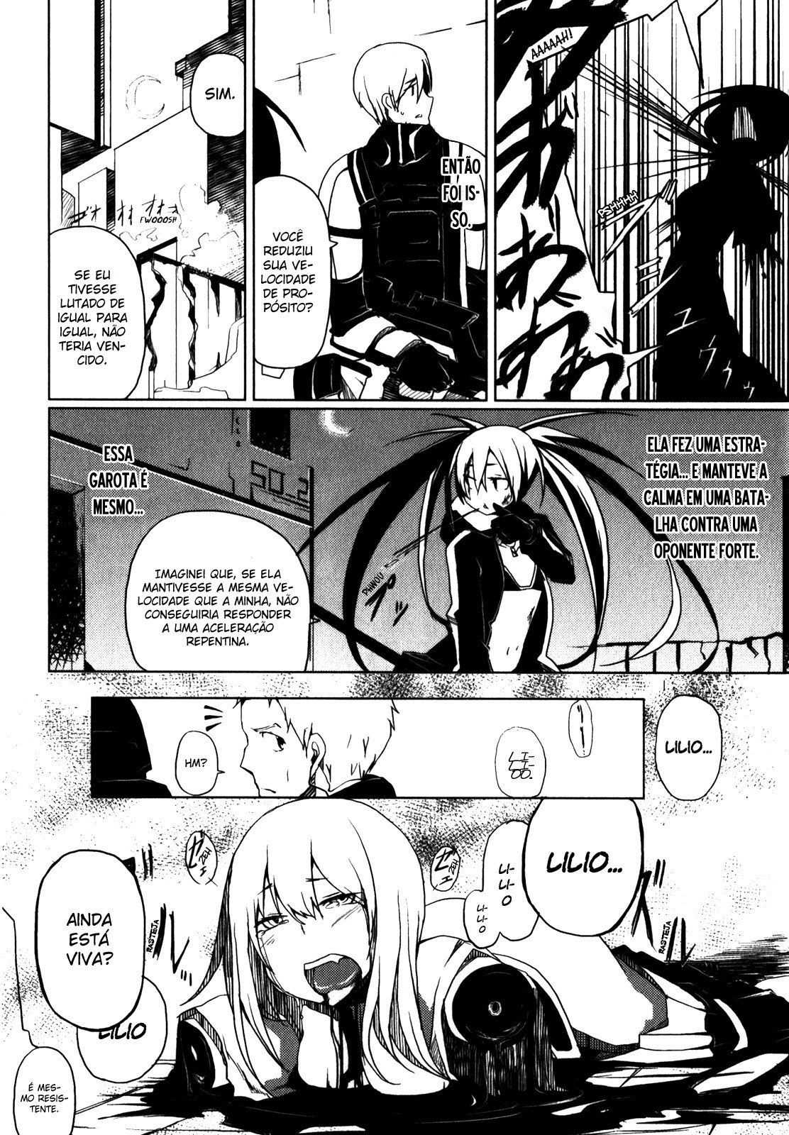 BLACK★ROCK SHOOTER THE GAME Primeiro mensageiro do inimigo 第17页