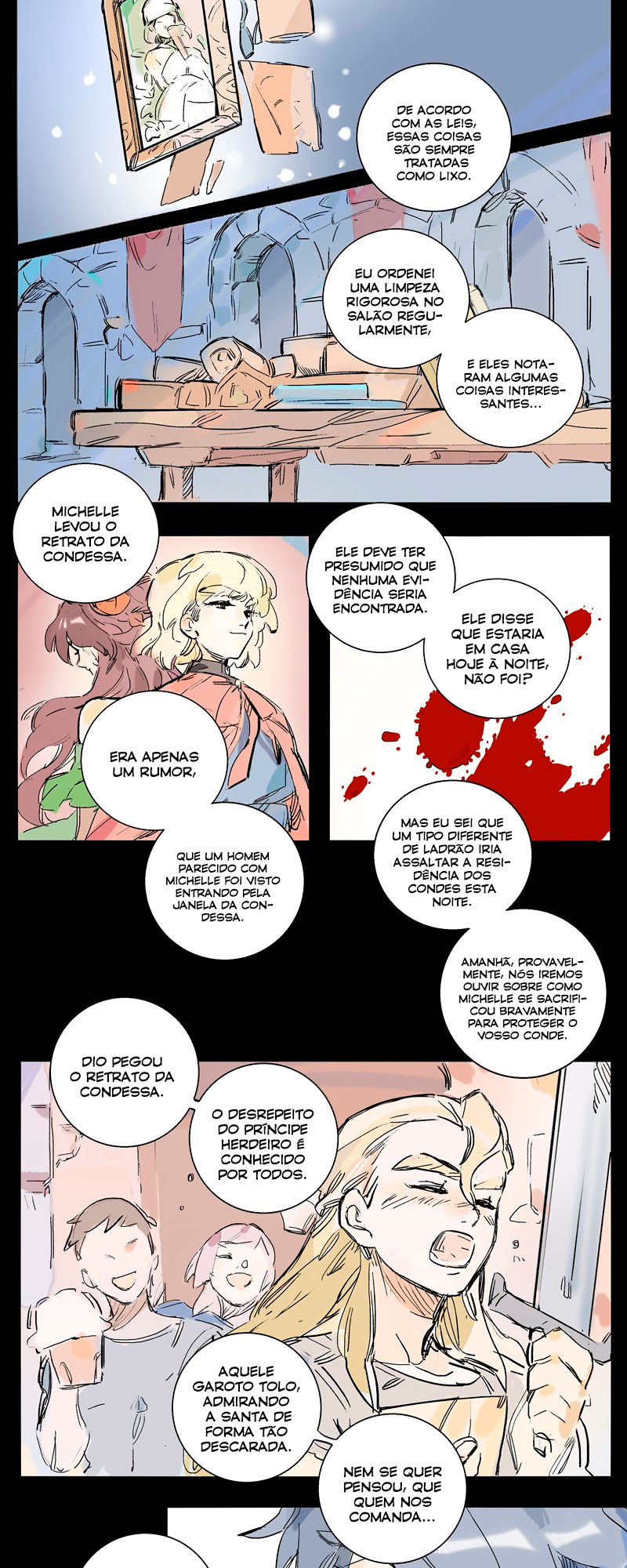 Bǎowèi Méiguī Rosa sobre meus dedos. 第9页