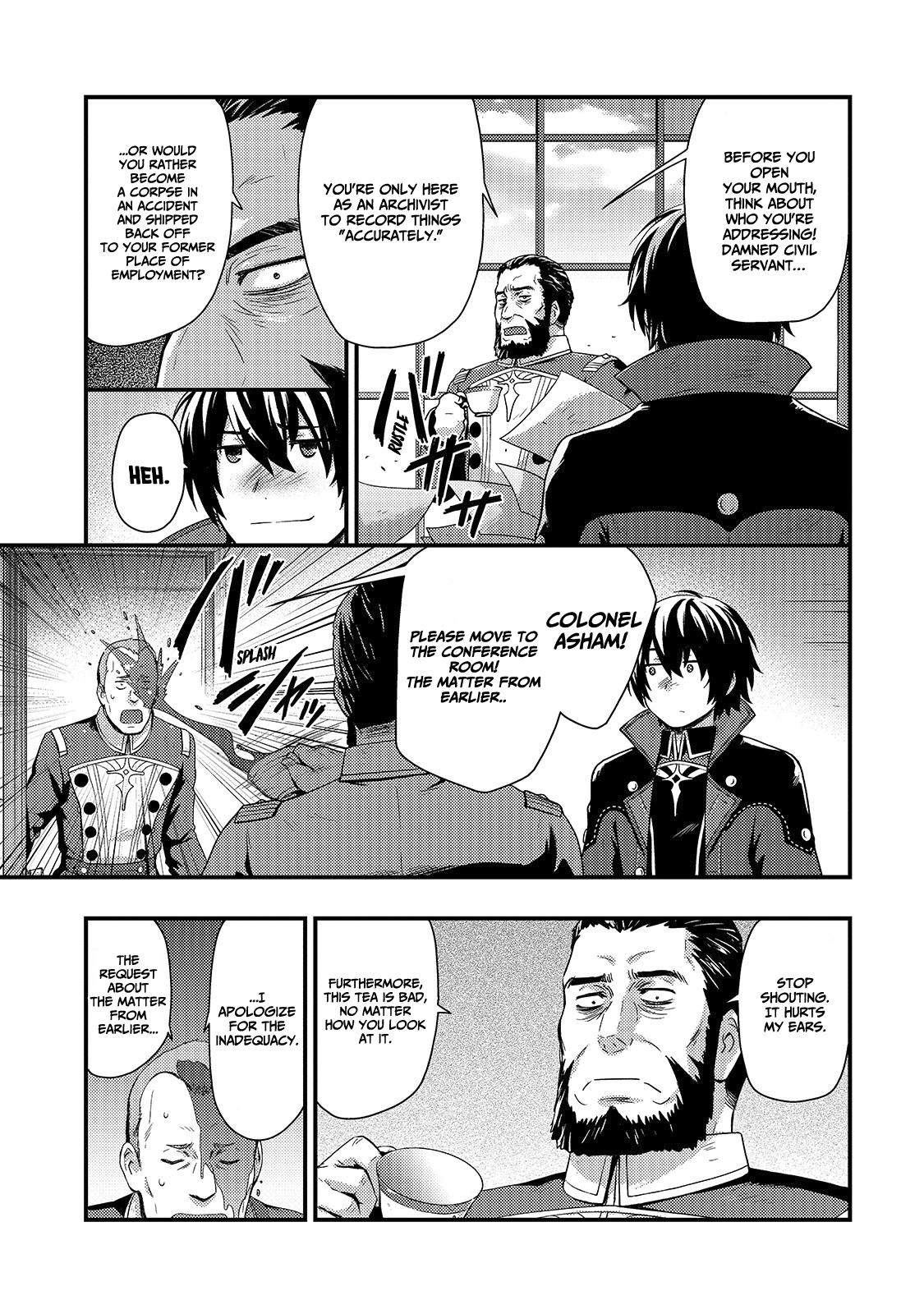 The Court Wizard in the Shadows Salary Thief — Arrival to the Battleground of Flames. 第11页