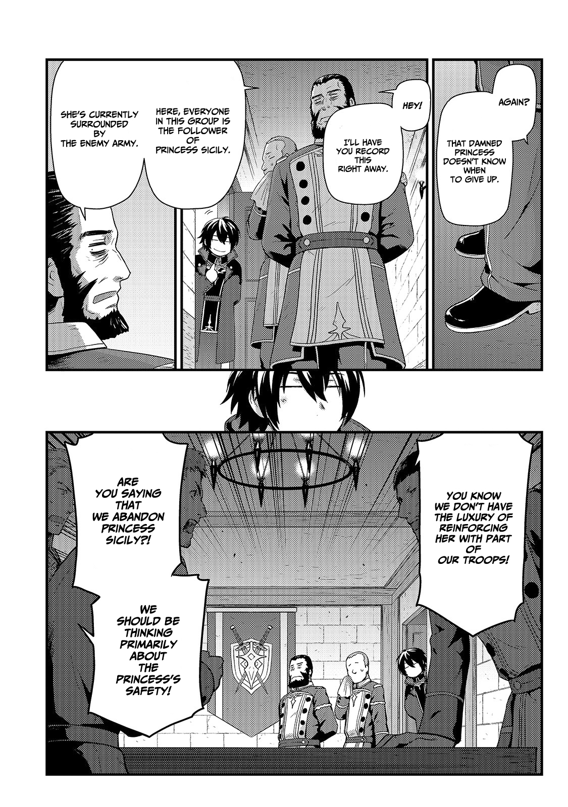 The Court Wizard in the Shadows Salary Thief — Arrival to the Battleground of Flames. 第12页