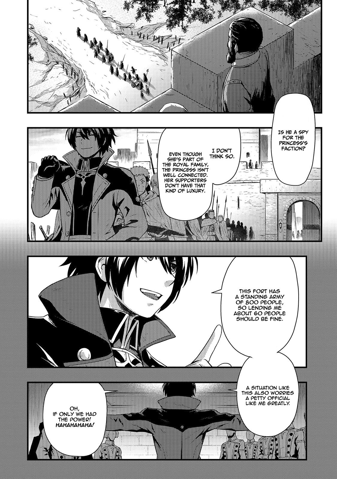 The Court Wizard in the Shadows Salary Thief — Arrival to the Battleground of Flames. 第16页