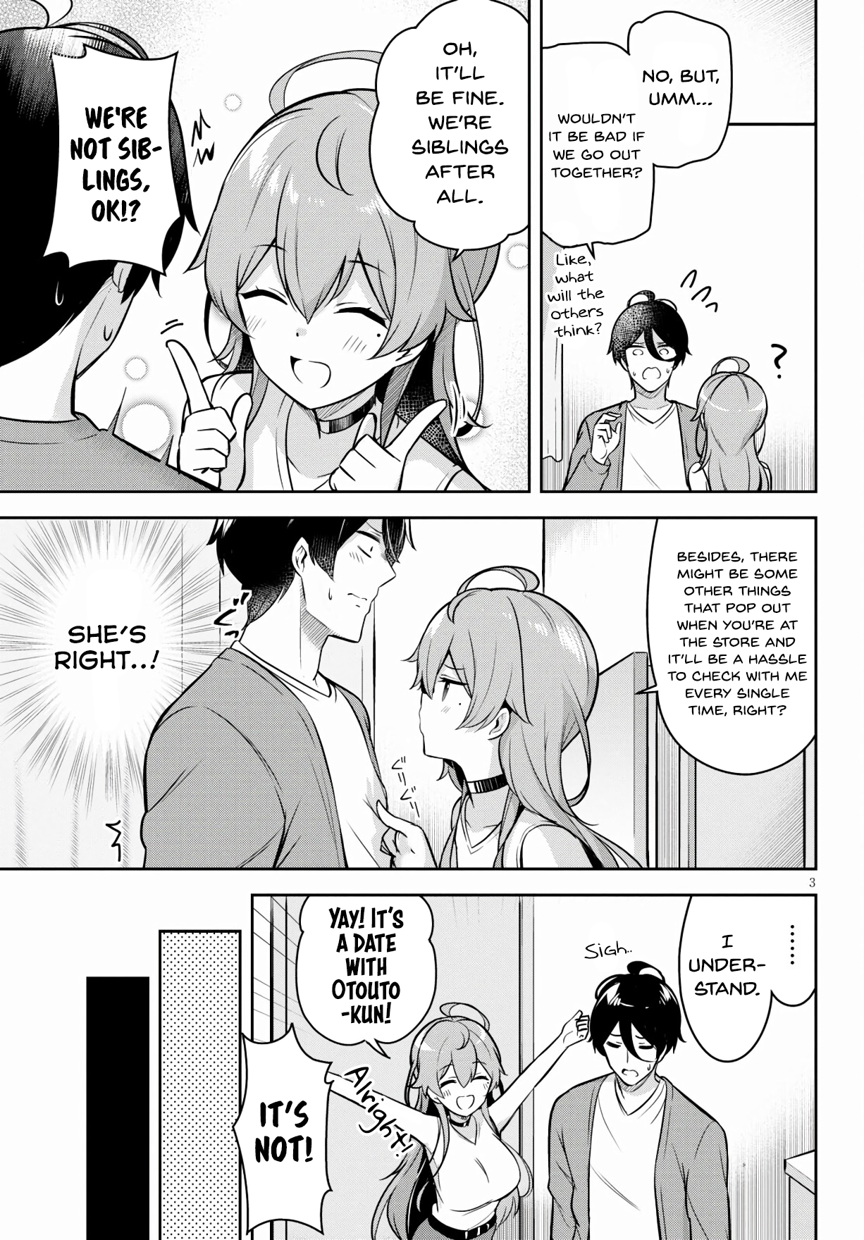 Kyuni Anega Dekimashite! Suddenly We Went on a Shopping Date Together 第4页